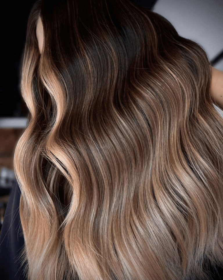 Brunettes winner entry by hairstylist @hairbyayumi for the 2022 #ONESHOT Hair Awards Hot Shot