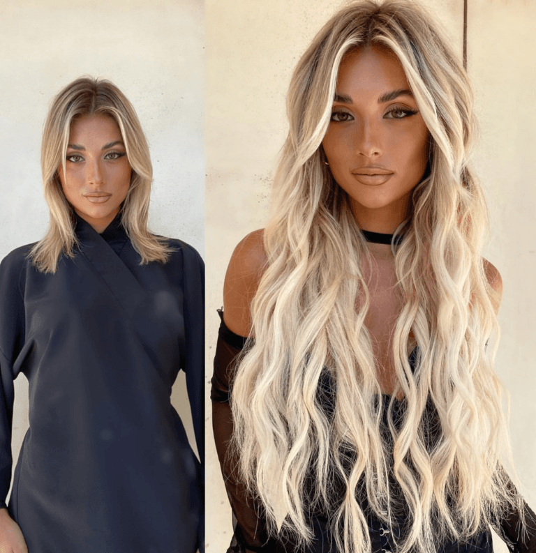 Hair Extensions winner entry by hairstylist @hairerik for the 2022 #ONESHOT Hair Awards Hot Shot