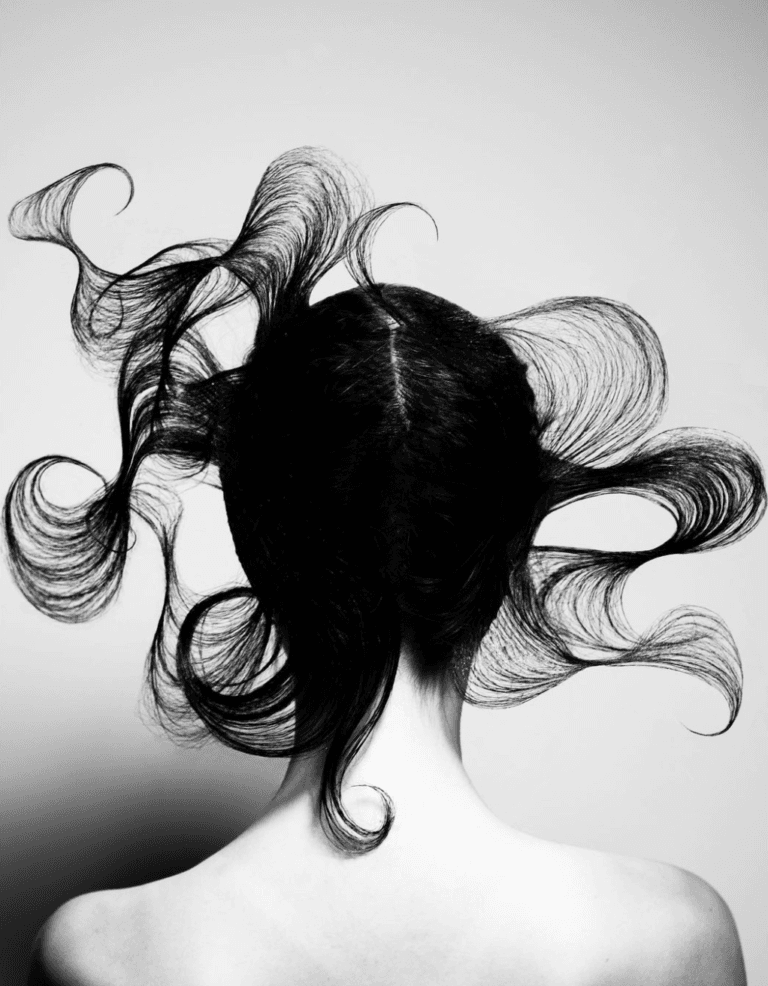 Avant-Garde Shot north american winner entry by hairstylist @mustafayanaz for the 2021 #ONESHOT Hair Awards Big Shot