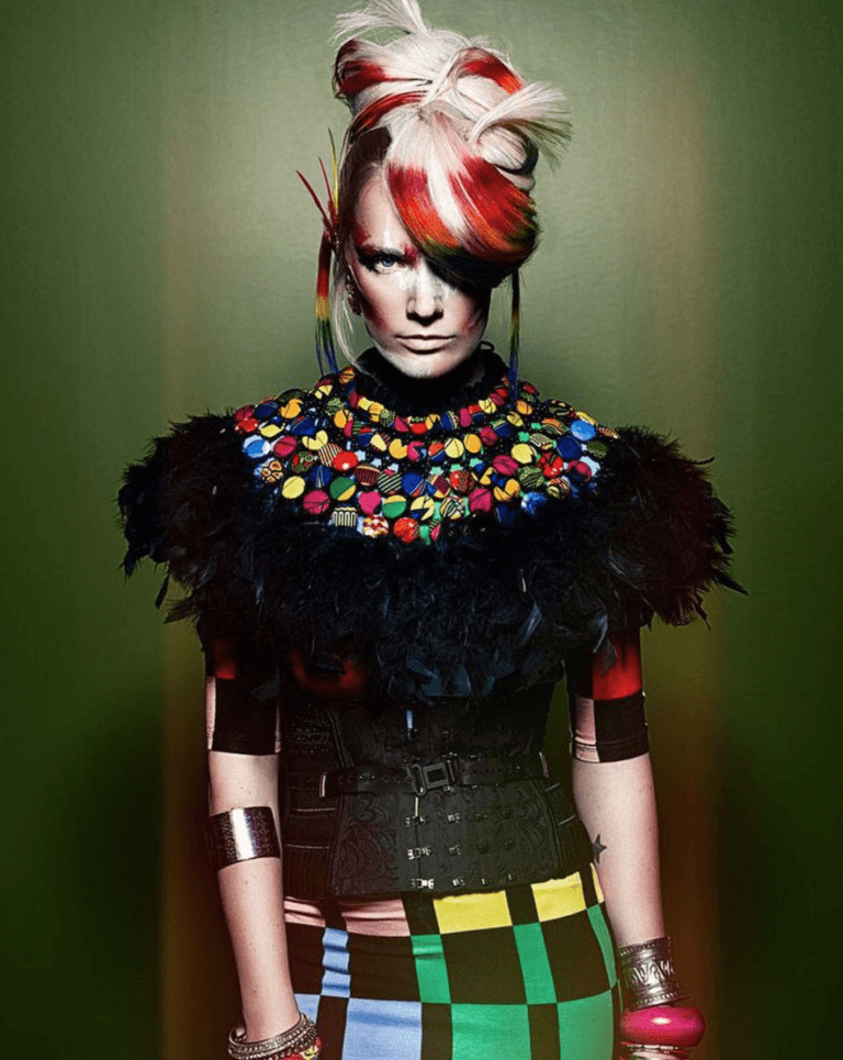 Avant-Garde Collection north american winner entry by hairstylist @ufirami for the 2021 #ONESHOT Hair Awards Big Shot