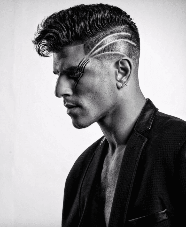 Men's Collection north american winner entry by hairstylist @yakuzabarber for the 2022 #ONESHOT Hair Awards Big Shot