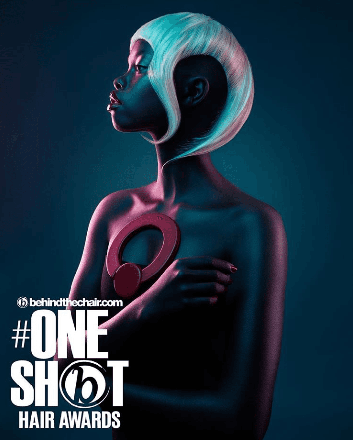 Avant-Garde Shot north american winner entry by hairstylist @mrouse92 for the 2019 #ONESHOT Hair Awards Big Shot