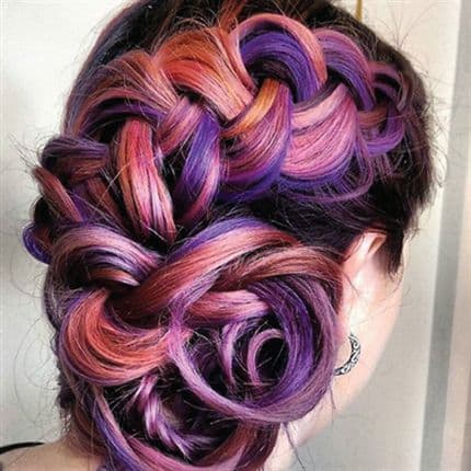 Updo winner entry by hairstylist @hairbymisskellyo for the 2016 #ONESHOT Hair Awards Hot Shot