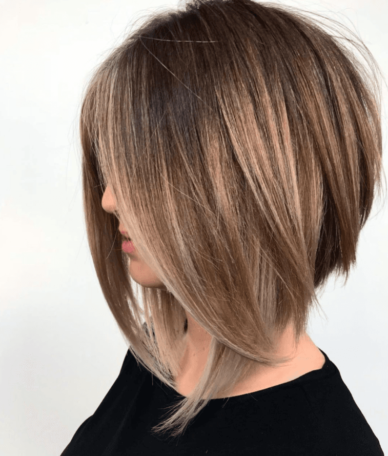 Bob/Lob winner entry by hairstylist @styled_by_carolynn for the 2019 #ONESHOT Hair Awards Hot Shot
