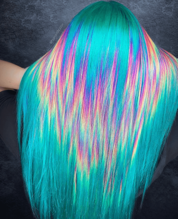 Unconventional Color winner entry by hairstylist @fabhairbyjosh for the 2019 #ONESHOT Hair Awards Hot Shot