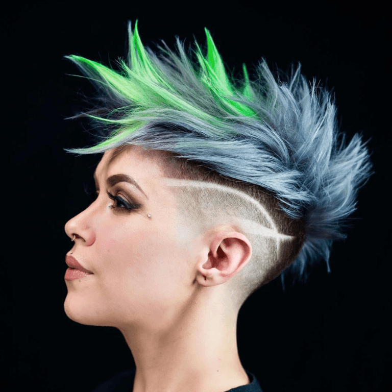 Unconventional Cut winner entry by hairstylist @titan_barber for the 2019 #ONESHOT Hair Awards Hot Shot