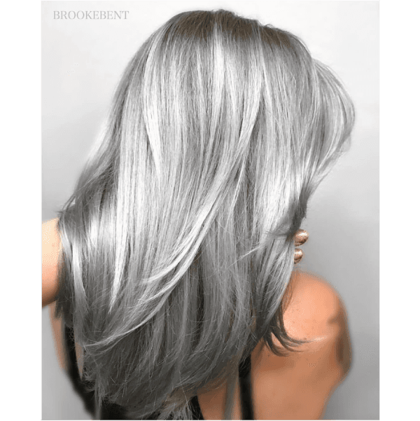 Metallics winner entry by hairstylist @brookebent for the 2017 #ONESHOT Hair Awards Hot Shot