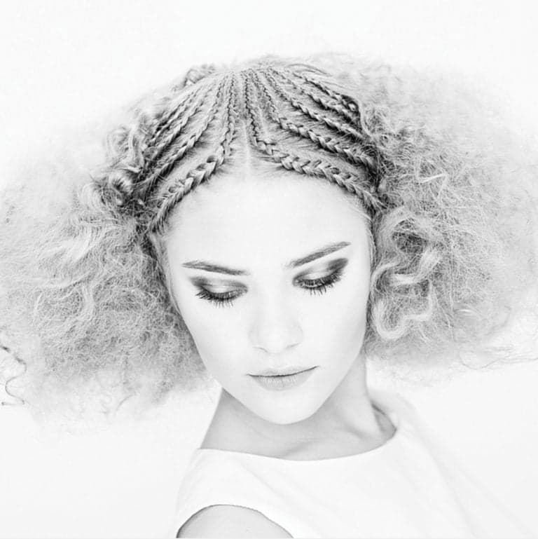 Student winner entry by hairstylist @hairbycaitlynknapp for the 2015 #ONESHOT Hair Awards Hot Shot
