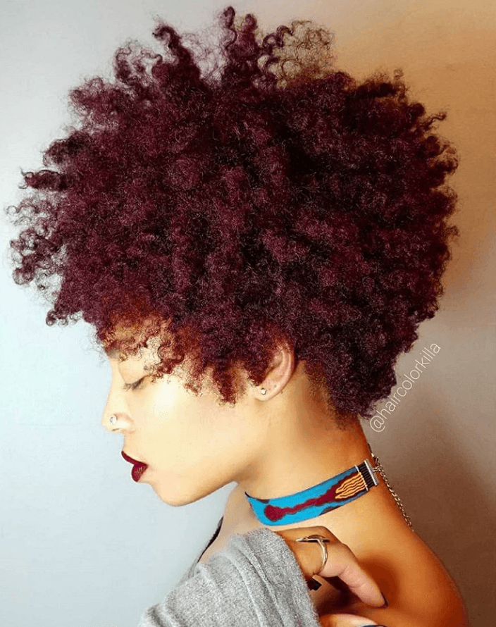 Curls; Natural Texture winner entry by hairstylist @haircolorkilla for the 2018 #ONESHOT Hair Awards Hot Shot