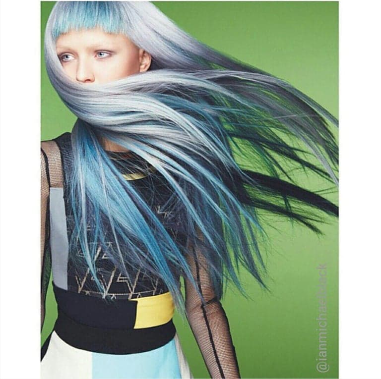 Hair Color Shot north american winner entry by hairstylist @ianmichaelblack for the 2015 #ONESHOT Hair Awards Big Shot