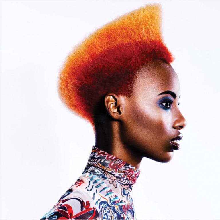 Creative Color Shot north american winner entry by hairstylist @sal_misseri for the 2015 #ONESHOT Hair Awards Big Shot