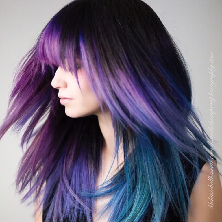 Color winner entry by hairstylist @smelaniebell for the 2015 #ONESHOT Hair Awards Hot Shot