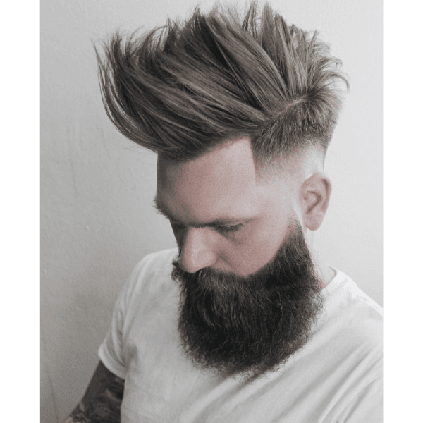 Men's winner entry by hairstylist @staygold31 for the 2017 #ONESHOT Hair Awards Hot Shot