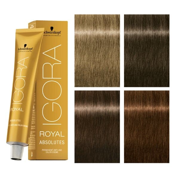 Age Defying Color: IGORA® ROYAL ABSOLUTES Expands Collection With 4 New Shades