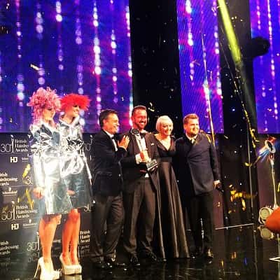 Mark Leeson 2014 British hairdressing awards