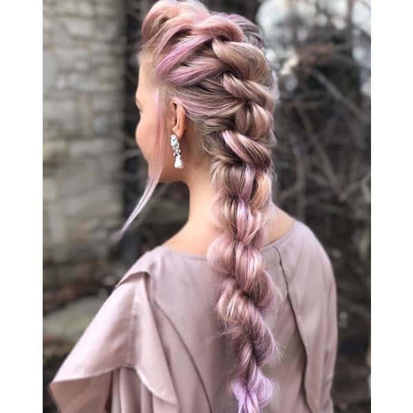 @annette_updo_artist knotted braided updo