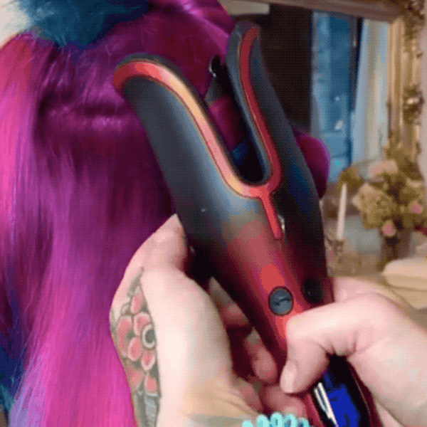 Kayla Boyer Video Quickie How-To Chi Spin N Curl Tips Curl Set Cheat