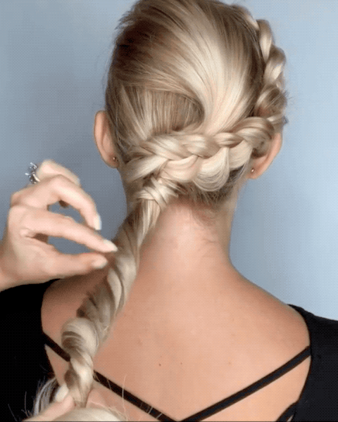 alterna haircare annette waligora @annette_updo_artist bridal updo fall hairstyles bun video quickies how-tos