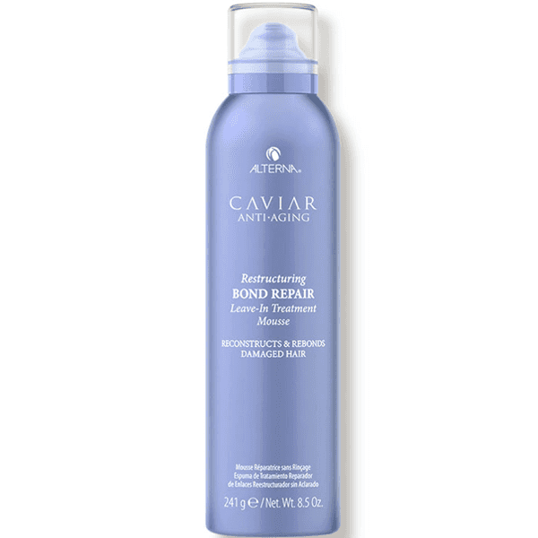 Alterna Haircare Caviar Anti-Aging Restructuring Bond Repair Leave-In Treatment Mousse