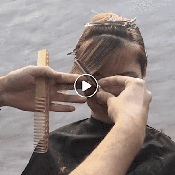 Razor Cut Pixie and Fringe Cutting Techniques Facebook Live Video How To Floyd's 99 Barbershop Mark Gallegos