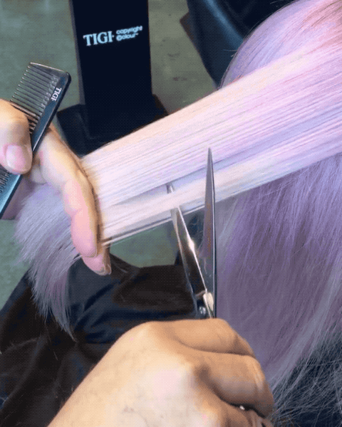Joel Torres Dry Cutting Techniques Weight Removal Hair Tricks TIGI