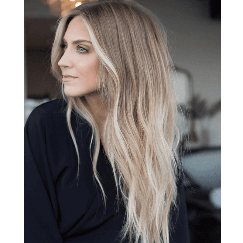 olaplex no 6 blonde balayage tips healthy hair @beckymhair
