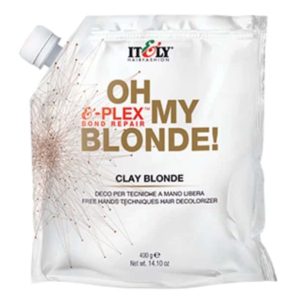 Itely Hairfashion Oh My Blonde Clay Blonde Lightener &-Plex Bond Repair BTC Product Announcement
