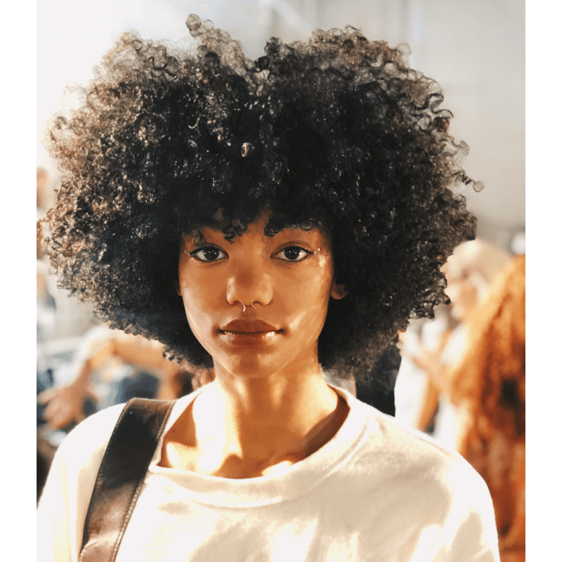 New York Fashion Week Hair Model Trend Curls nyfw