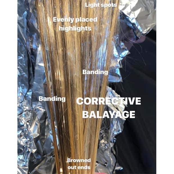 Shawna Russell @hairbyshawna_russell Corrective Balayage How To Correct Bad Balayage Haircolor Blonde Blonding Step By Step
