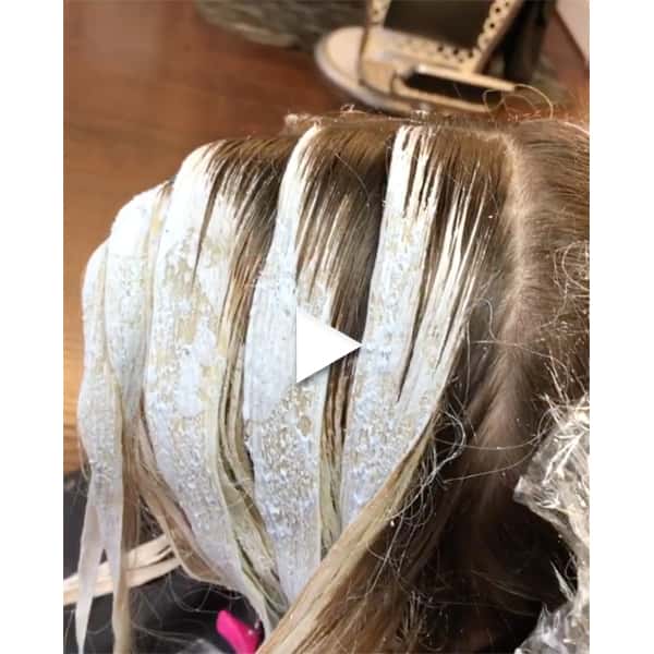 Ashlee Allen @aaashleee How To Transition Foils To Balayage Blonding Blonde Hair Olaplex Oligo Professionnel Toning Toner Trick