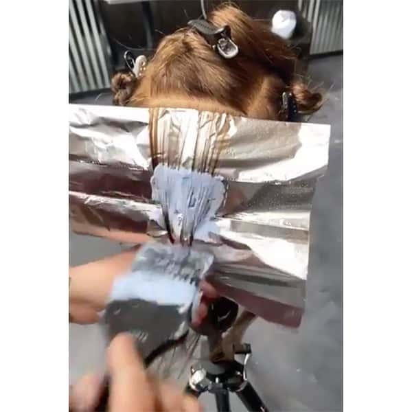 Gina Bianca @iamginabianca Joico 30-Minute Foil Placement Technique Express Blonding Service