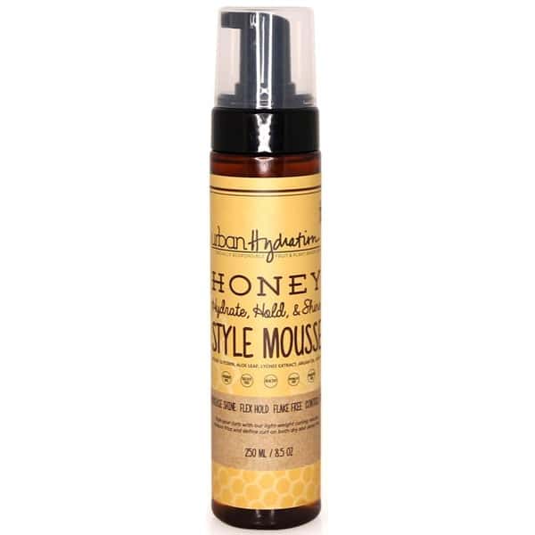 Urban Hydration Honey Health & Repair Curl Mousse Flexible Flake Free Hold Long Lasting Defintion Shine Without Crunchiness
