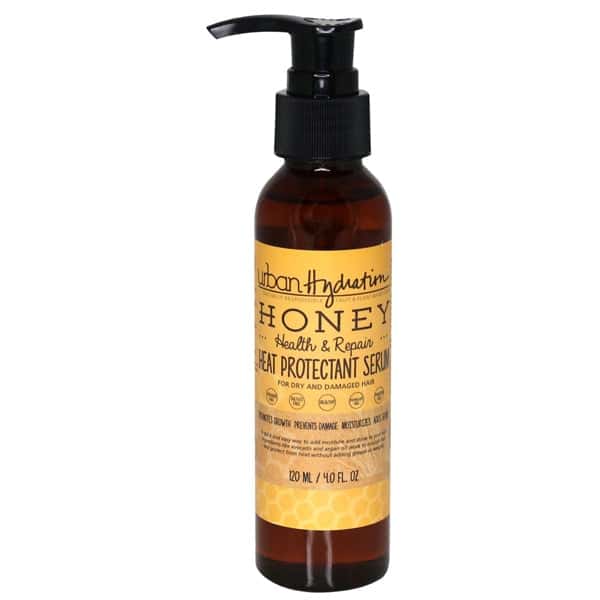 Urban Hydration Honey Health & Repair Heat Protectant Serum Add Moisture Shine Nourish Curls Control Frizz
