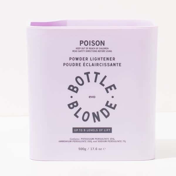 bottle blonde powder lightener lightening system