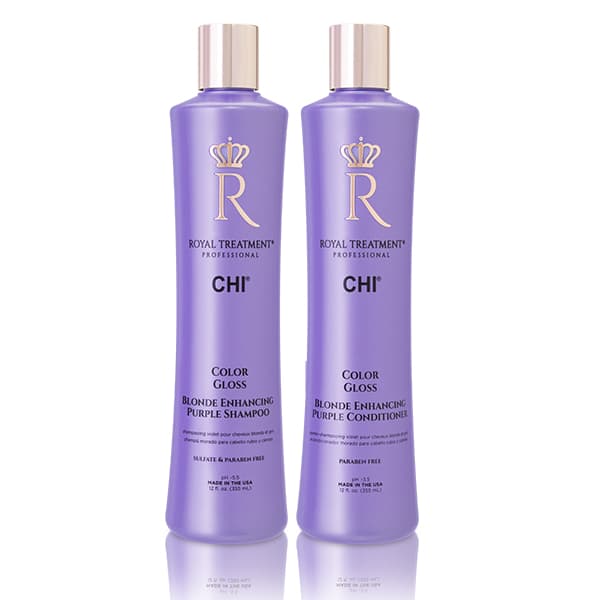Royal Treatment Blonde Enhancing Purple Shampoo & Conditioner