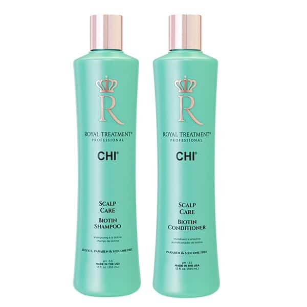 farouk systems chi royal treatment scalp care biotin shampoo conditioner