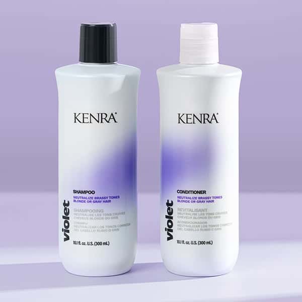kenra professional violet shampoo conditioner product info