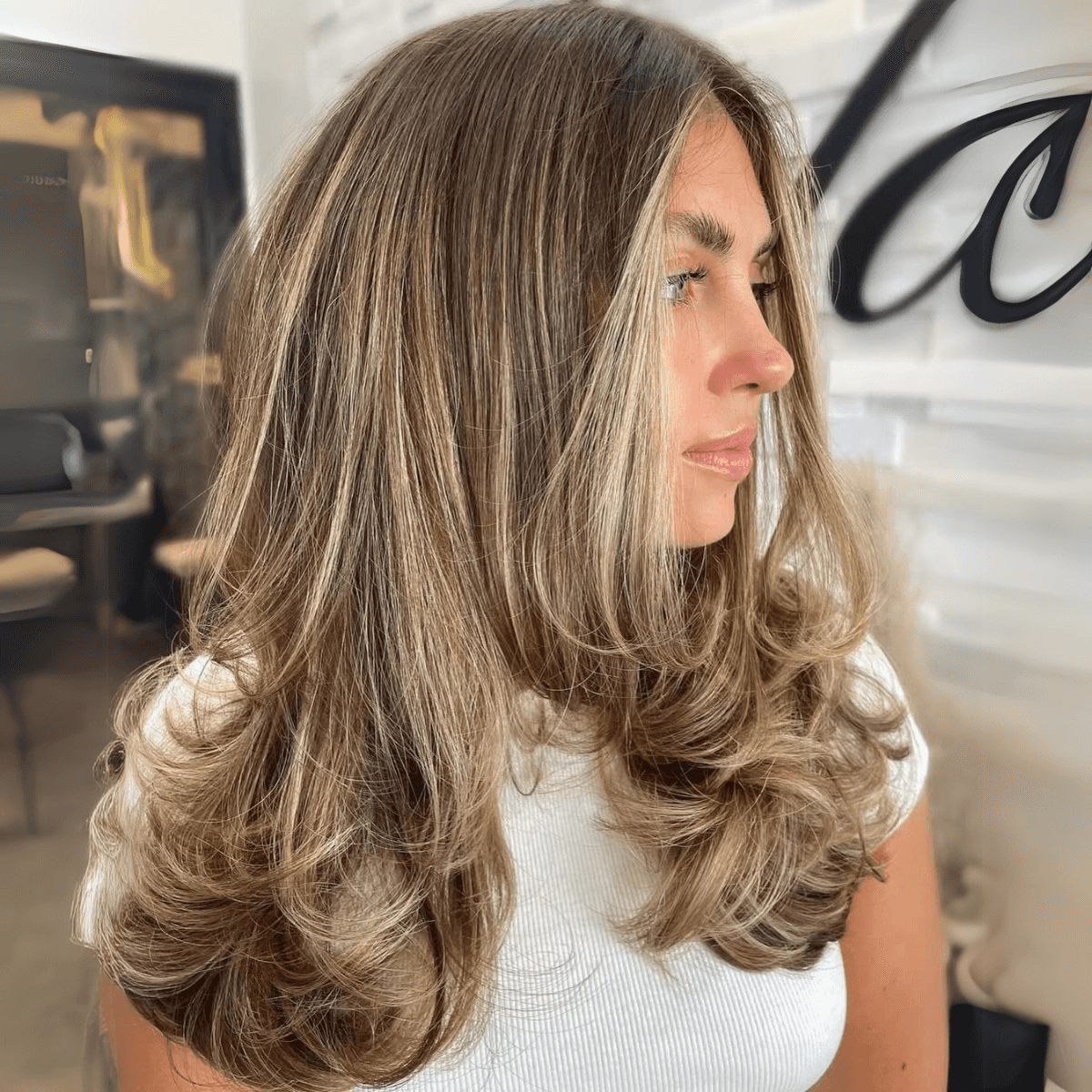 Bronde blowout