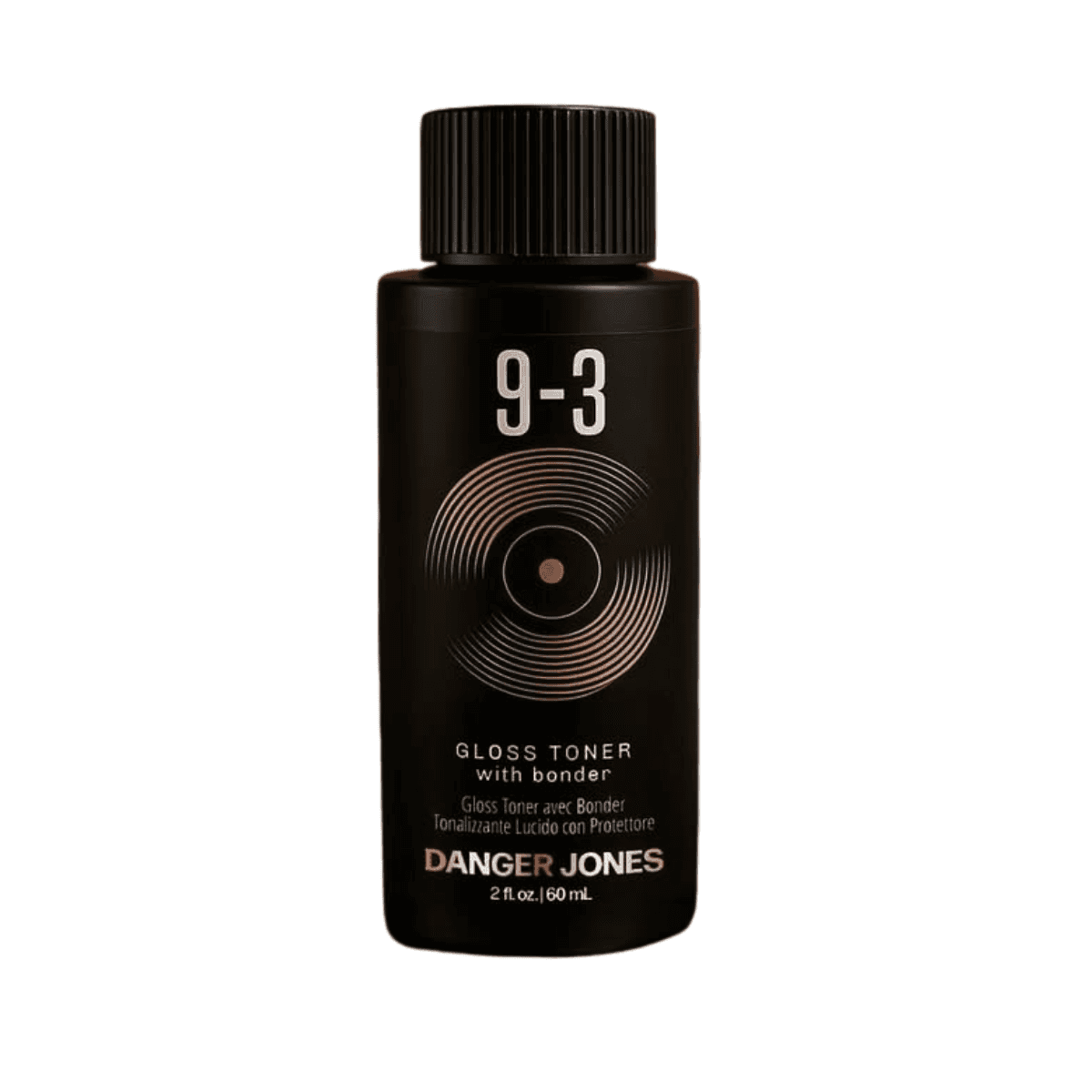 Danger Jones Gloss Toner with Bonder on display