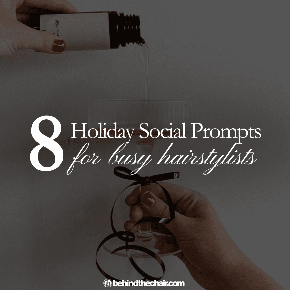 8 holiday social prompts for busy hairstylists