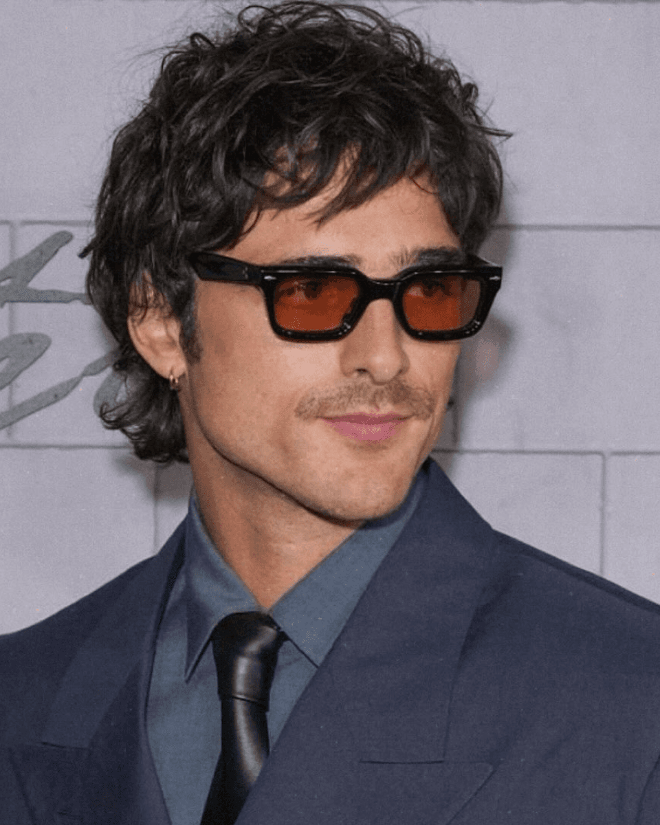 mens hair trends feat modern mullet on Jacob Elordi
