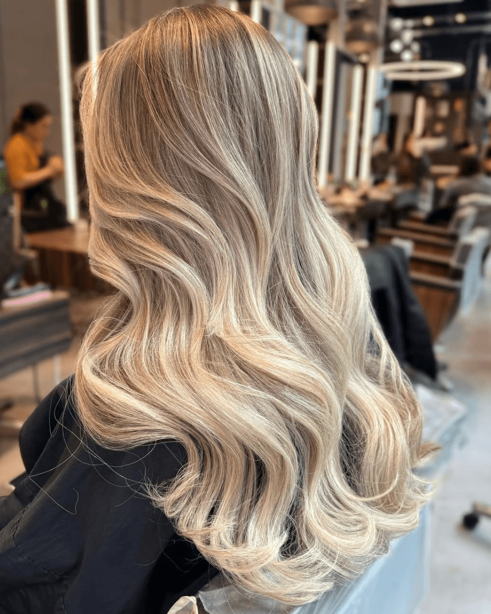 pearl blonde hair feat