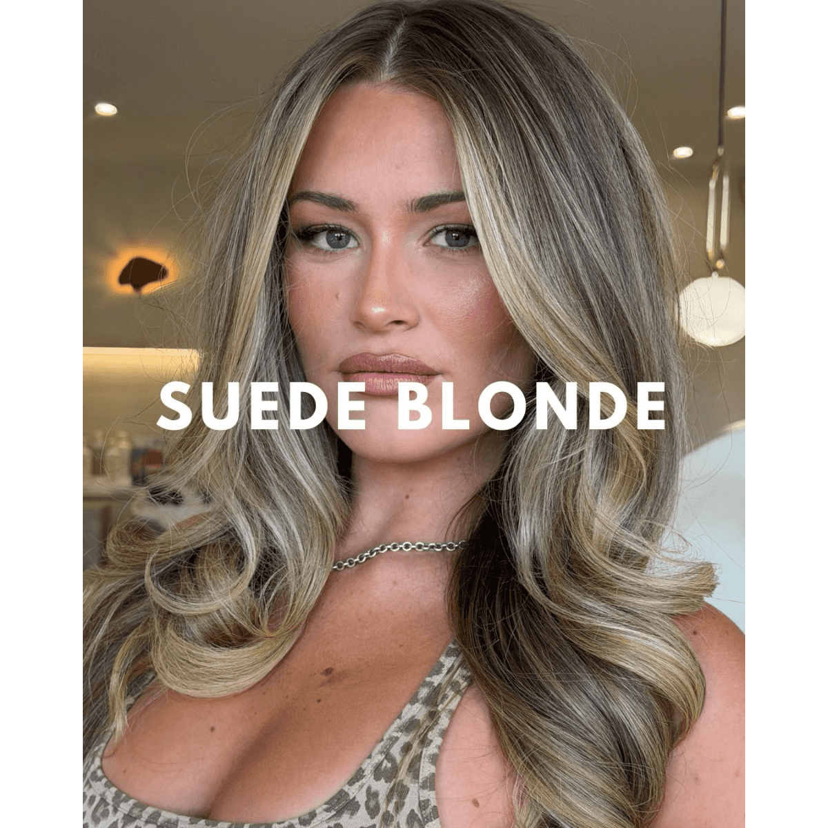suede blonde feature image front view