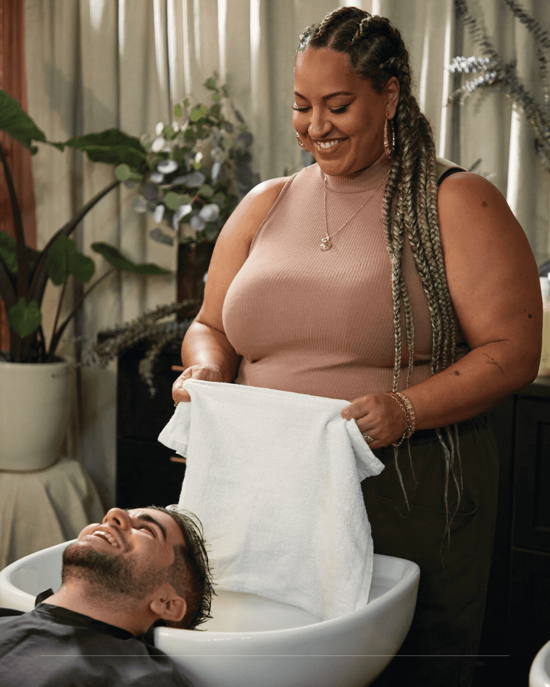 head spa with stylist Photo courtesy of JMPS
