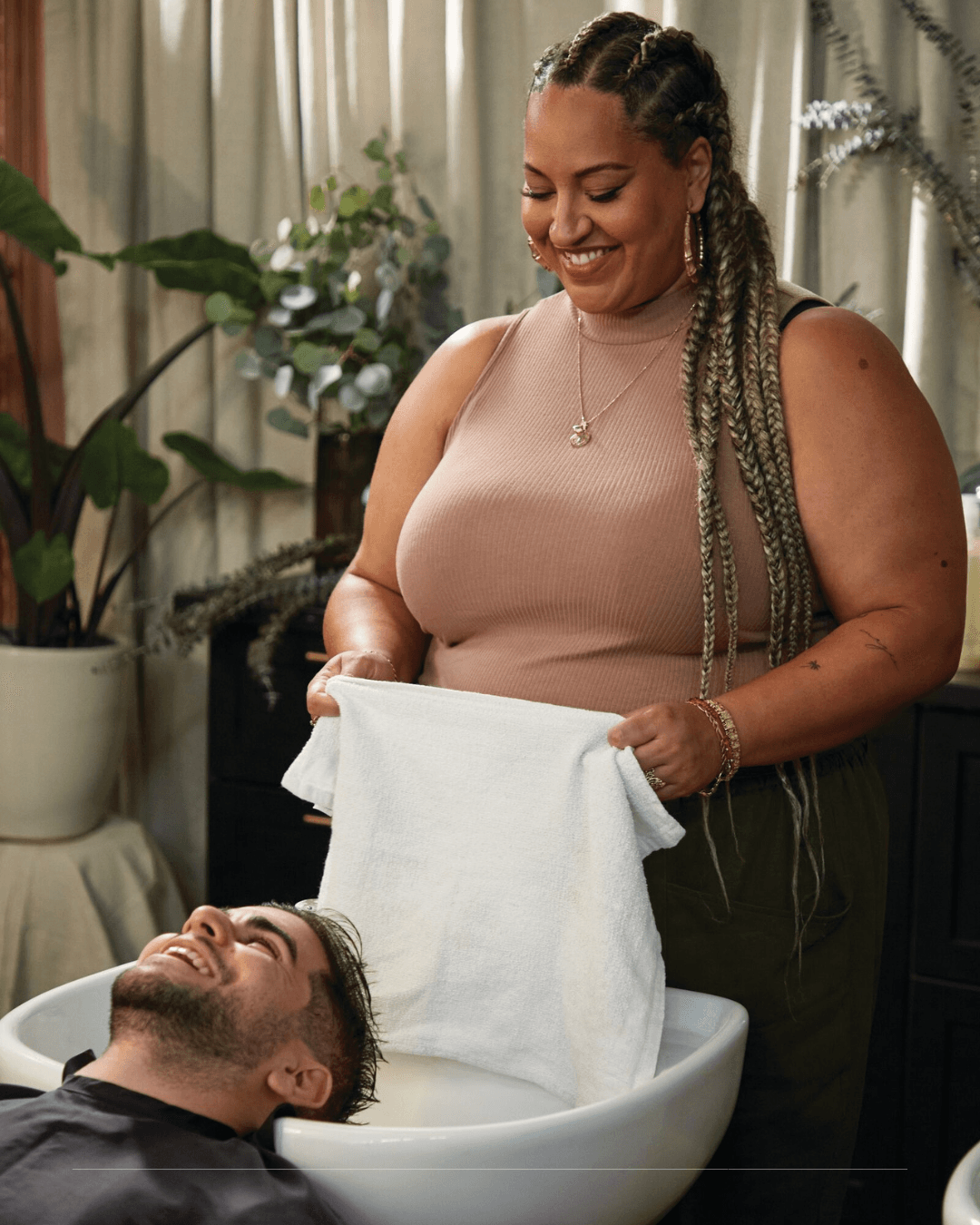 head spa with stylist Photo courtesy of JMPS