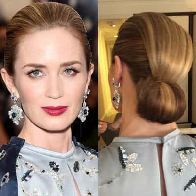 Emily Blunt's Chic Scroll- Laini Reeves - Davines