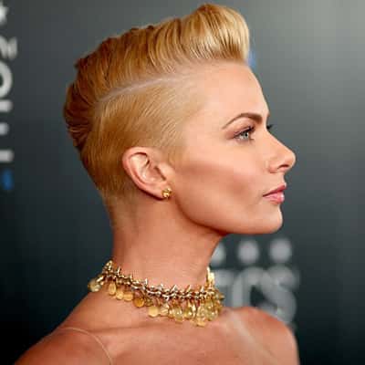 Jamie Pressly's Braided Faux Hawk - Farouk