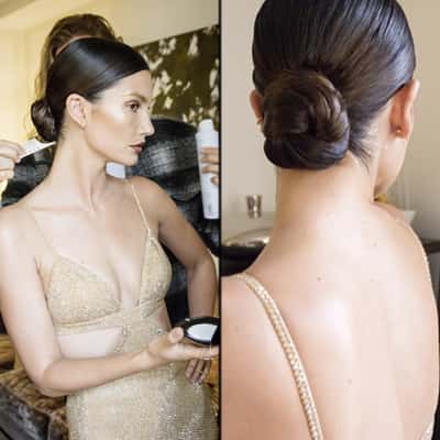 Liquid Chignon Front & Back - Paul Mitchell