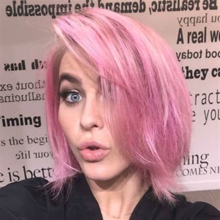 Julianne Hough's New Pink Iridescense - Pravana