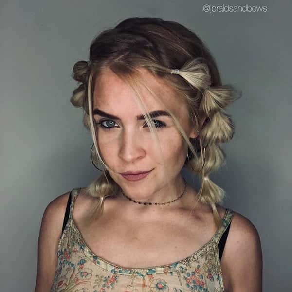 Bubble Braids Created By @jbraidsandbows